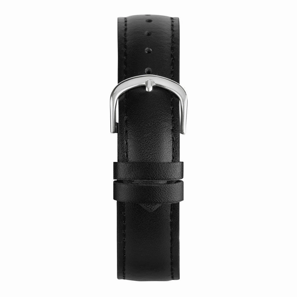 Sekonda Evans Classic Black Leather Strap Men's Watch 30252