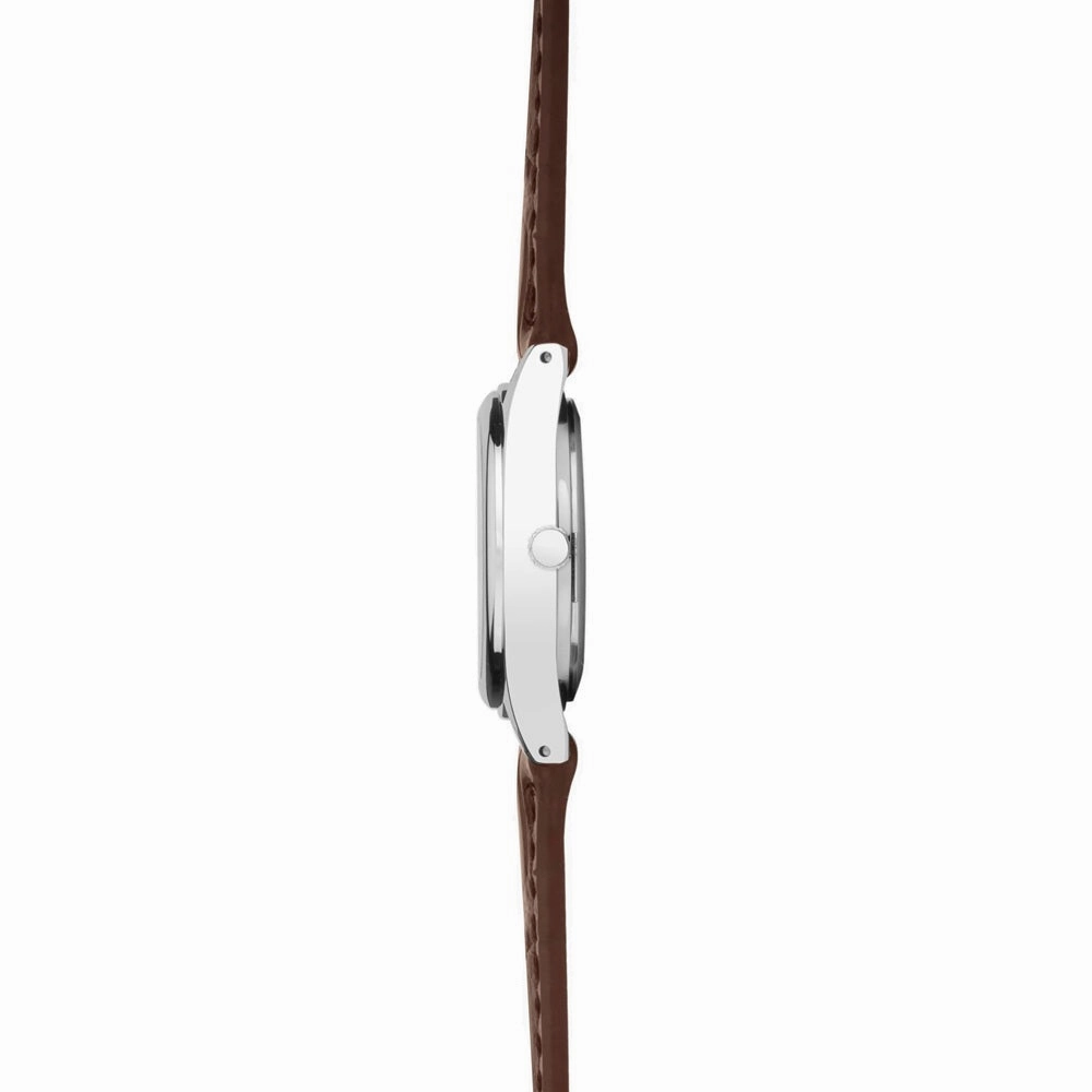Sekonda Evans Classic Brown Leather Strap Ladies Watch 40685