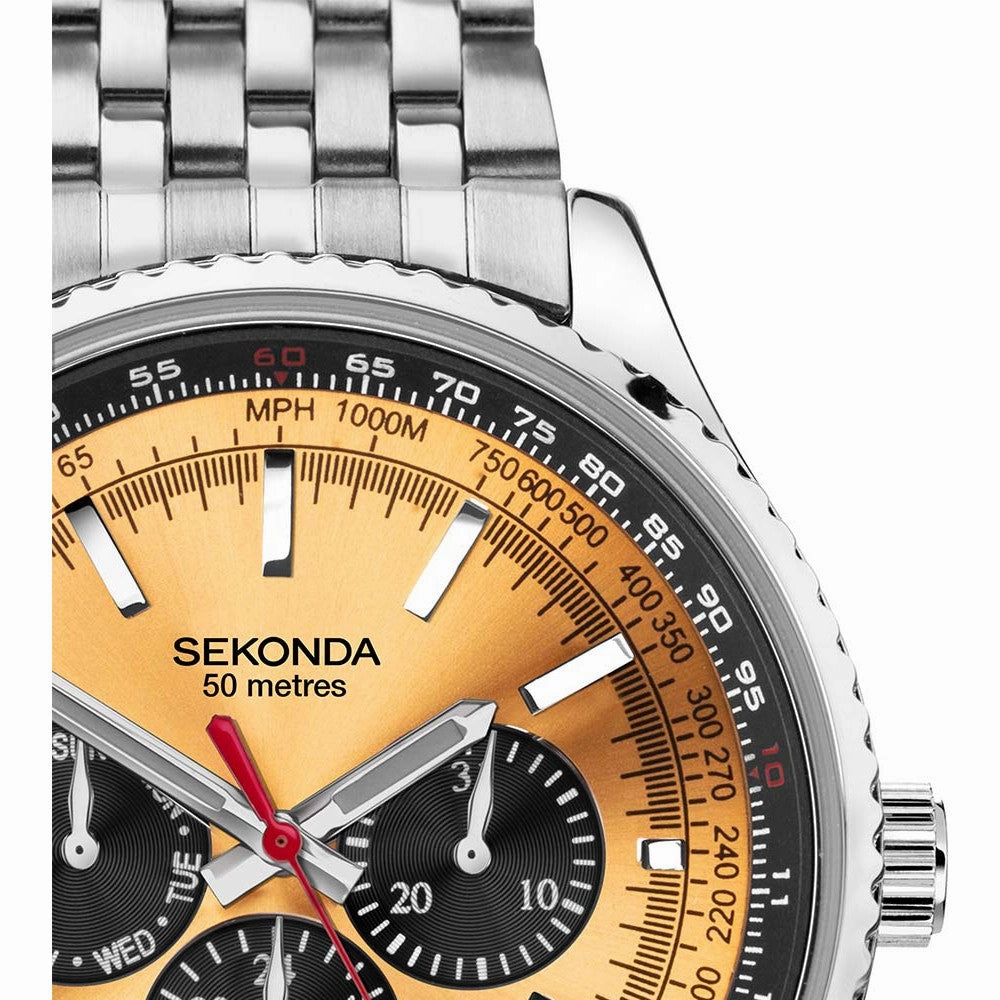 Sekonda Maverick Pilot Aviator Mens Bracelet Watch 1999