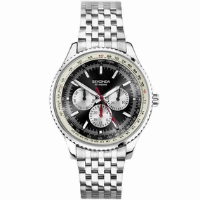Sekonda Maverick Pilot Aviator Mens Bracelet Watch 30037