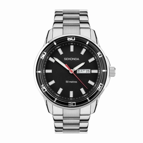 Sekonda Midnight Sports Day Date Mens Watch Blue Dial 30204