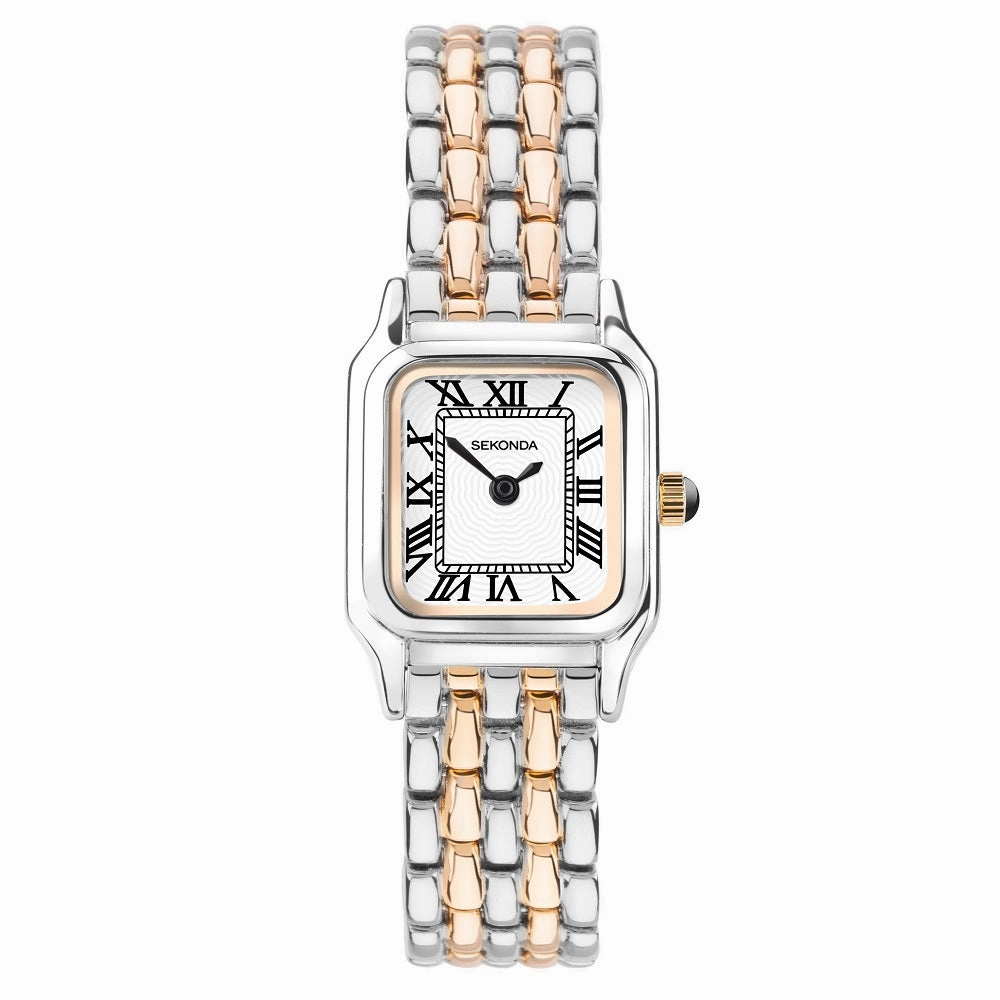 Sekonda Monica Rose and Silver Two Tone Ladies Watch 40555