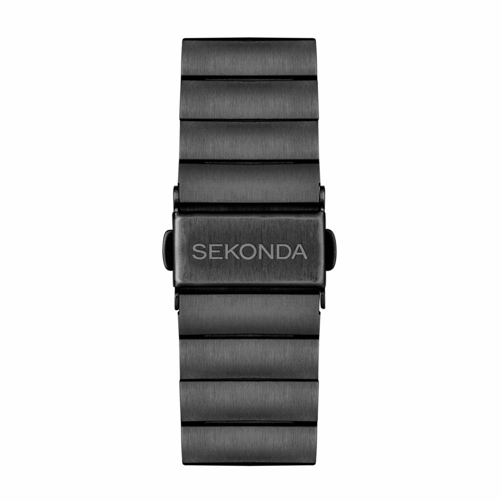 Sekonda Motion Plus Smart Watch Black Alloy Case & Stainless Steel Bracelet 30223