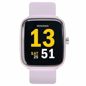 Sekonda Motion Smart Watch Lilac Case Lilac Silicone Strap 30015