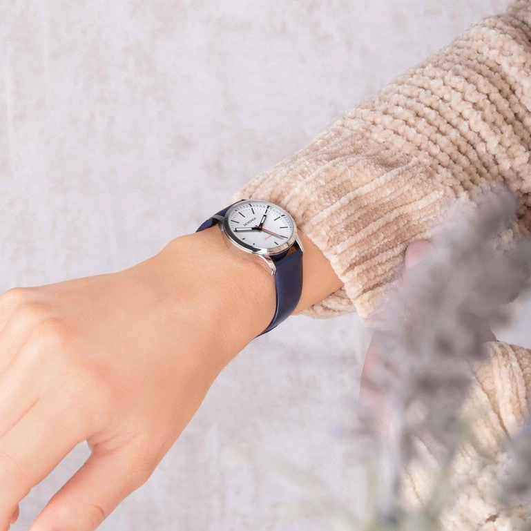 Sekonda Nordic Leather Strap Ladies Watch Blue 40484