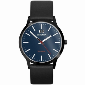 Sekonda Nordic Leather Strap Men's Watch 30047