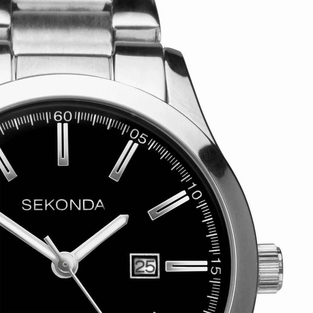 Sekonda Taylor Classic Black Dial Ladies Watch 40364
