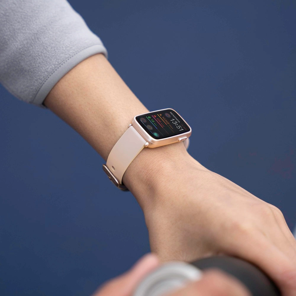 Sekonda Track Smart Watch Rose Gold Case Pink Silicone Strap 30170
