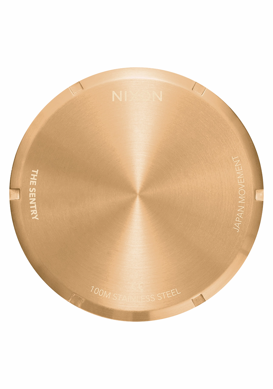 Sentry Leather - Gold / Black