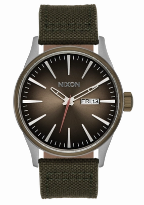 Sentry Nylon - Silver / Lt Brown / Forest