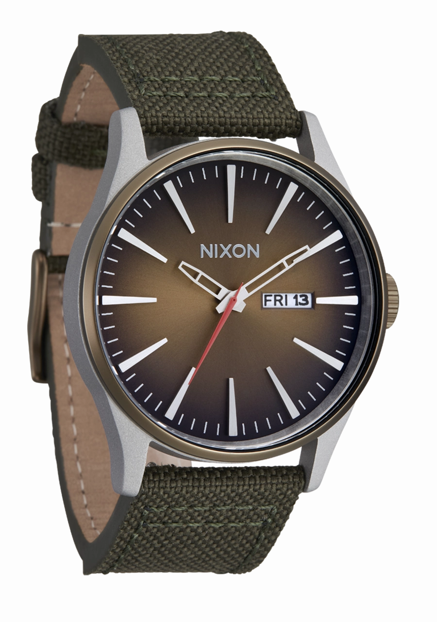 Sentry Nylon - Silver / Lt Brown / Forest