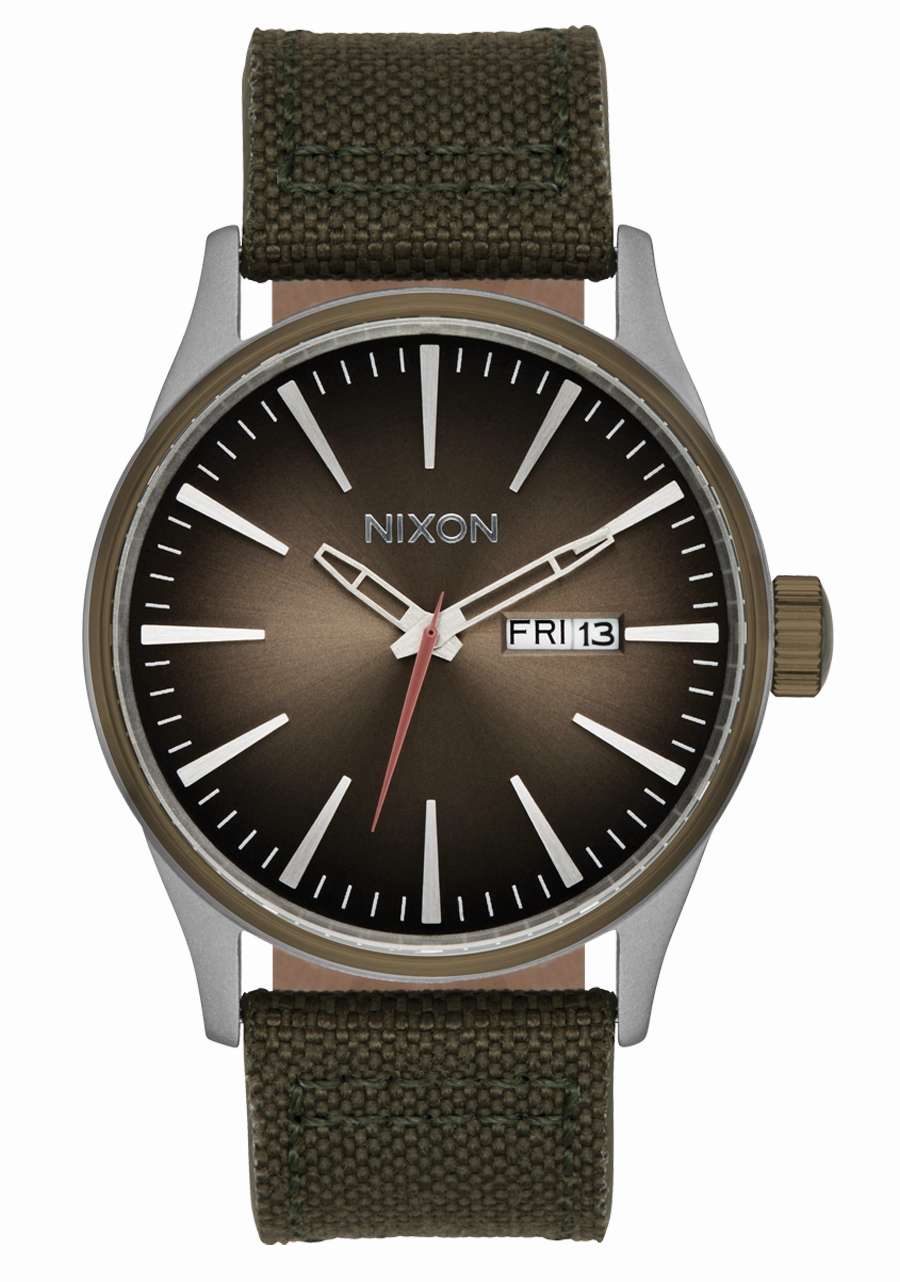 Sentry Nylon - Silver / Lt Brown / Forest