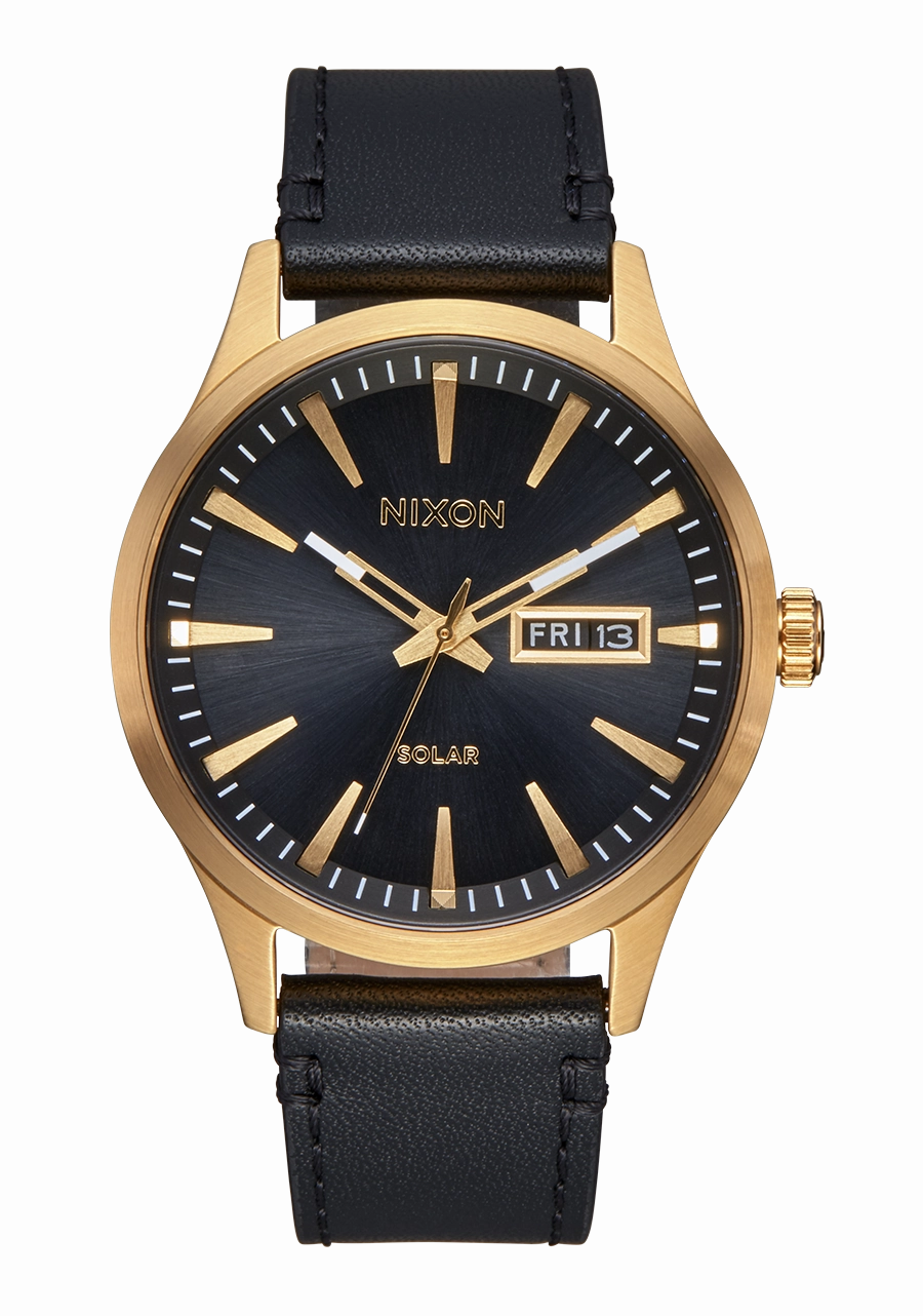 Sentry Solar Leather - All Gold / Black
