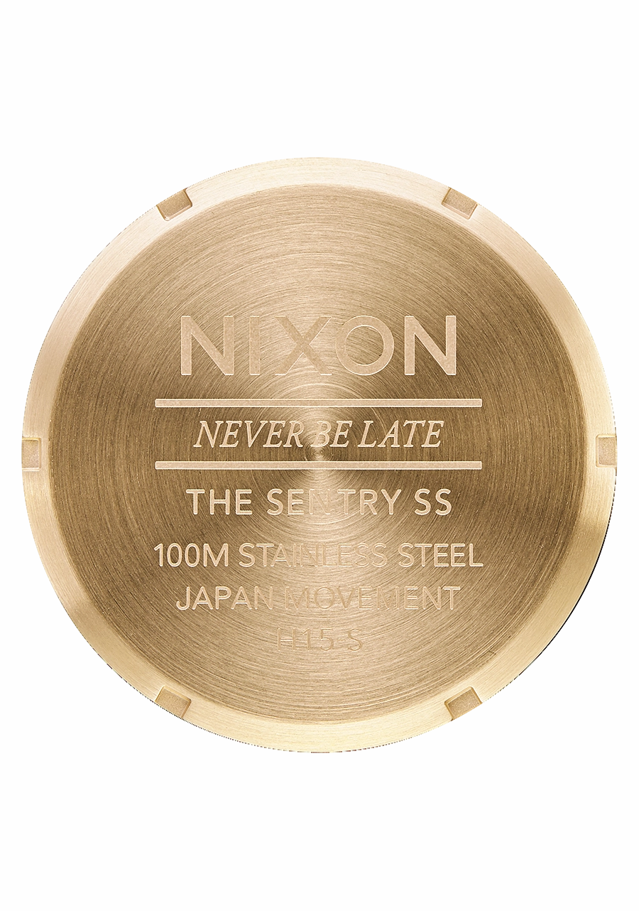 Sentry Stainless Steel - Gold / Green Sunray