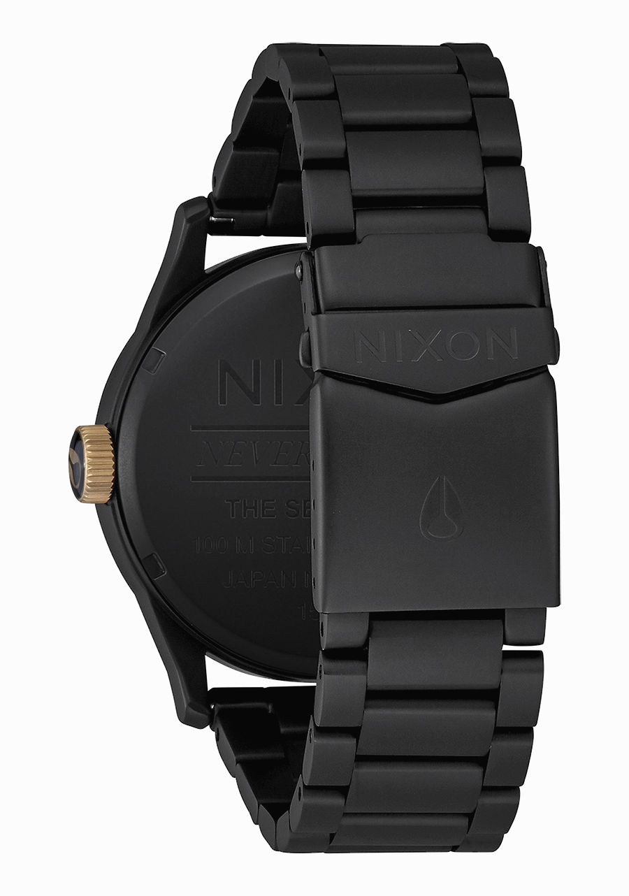 Sentry Stainless Steel - Matte Black / Gold