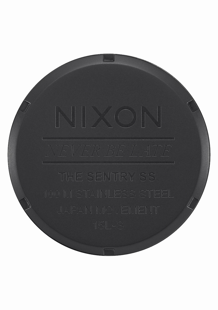 Sentry Stainless Steel - Matte Black / Gold