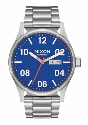 Sentry Stainless Steel - Silver / Cobalt