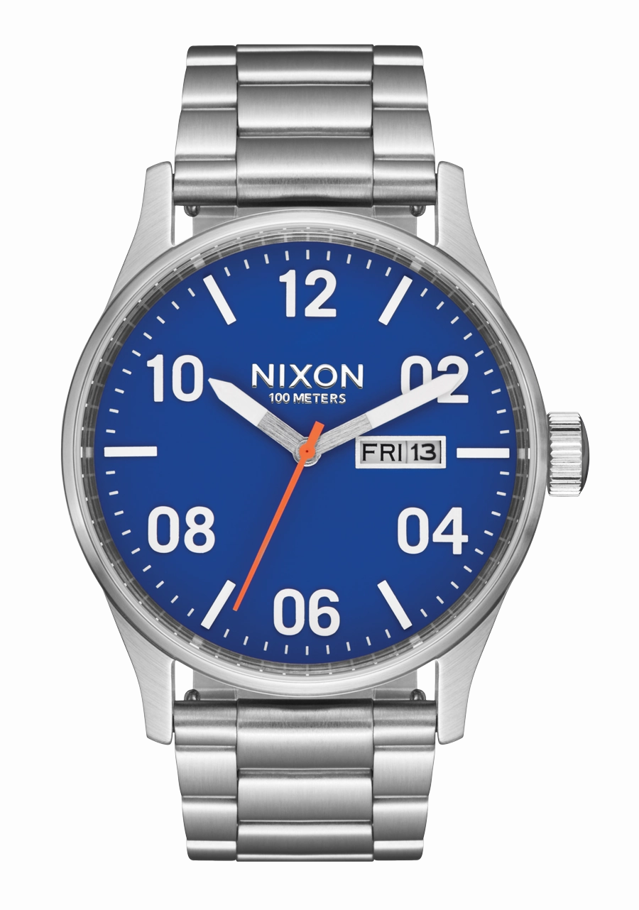 Sentry Stainless Steel - Silver / Cobalt