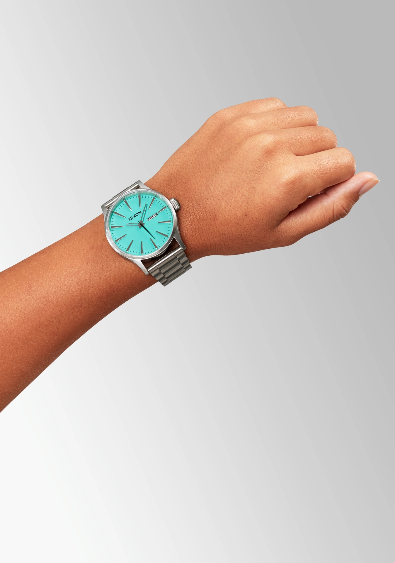 Sentry Stainless Steel - Silver / Turquoise
