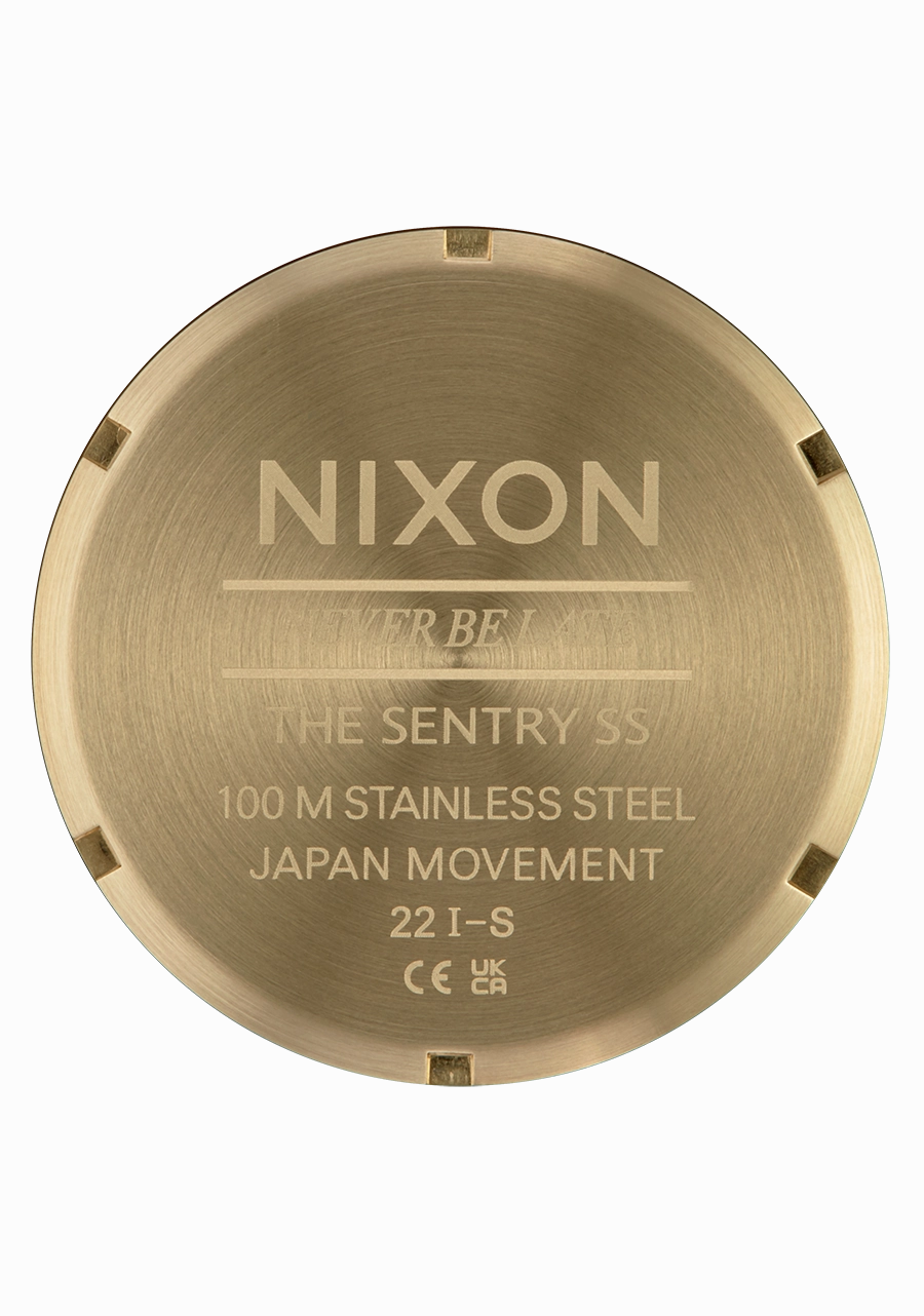 Sentry Stainless Steel - Yellow Gold / Black