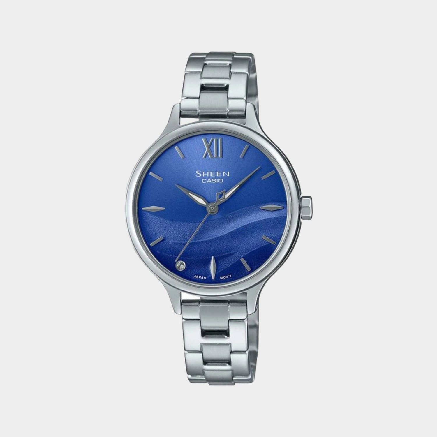 Sheen Women's Analog Stainless Steel Watch SH272 - SHE-4550D-2BUDF