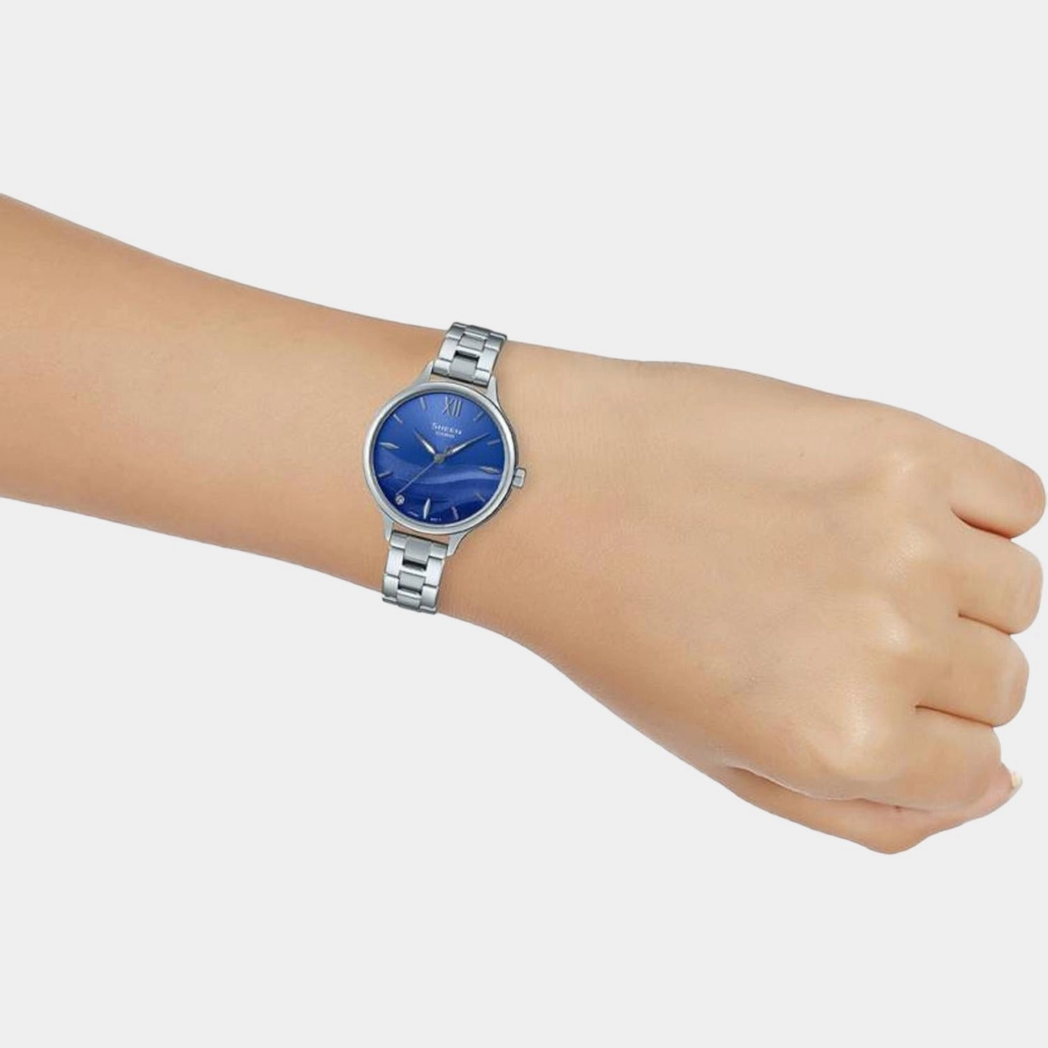 Sheen Women's Analog Stainless Steel Watch SH272 - SHE-4550D-2BUDF