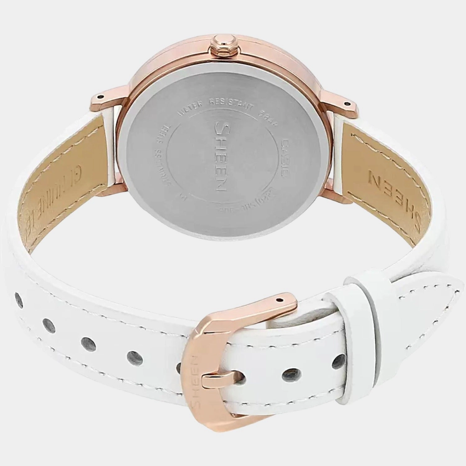 Sheen Women's Chronograph Stainless Steel Watch SX232 - SHE-3064PGL-7AUDF