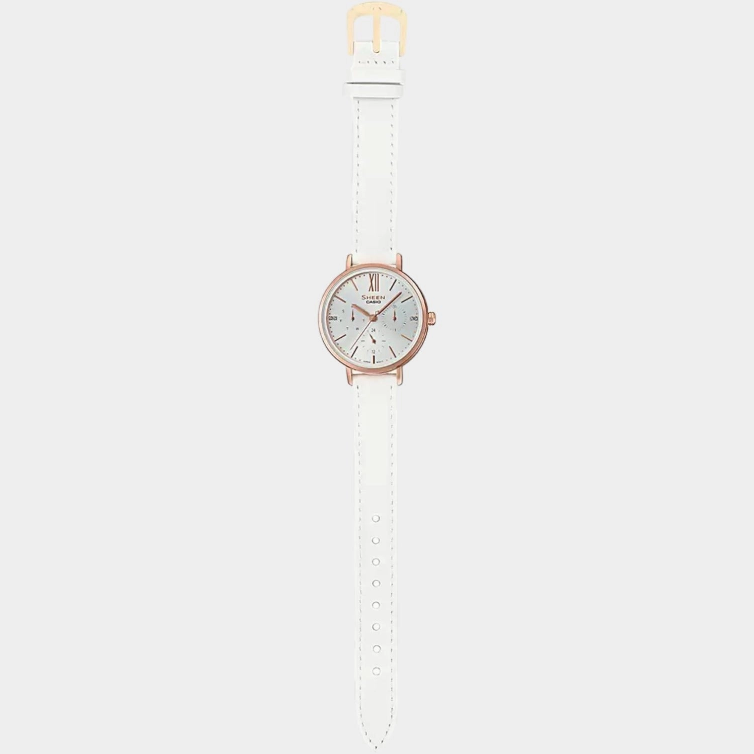 Sheen Women's Chronograph Stainless Steel Watch SX232 - SHE-3064PGL-7AUDF