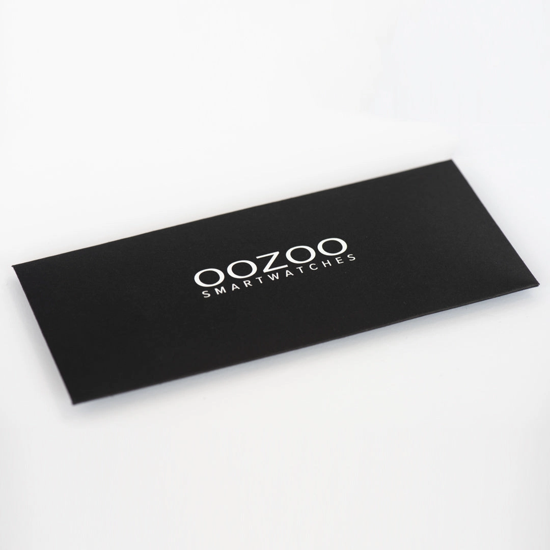 Silver OOZOO metal mesh bracelet with silver clasp