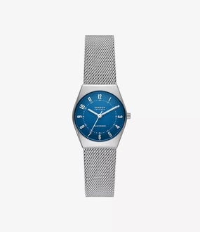 Skagen Lille Grenen Stainless Steel Mesh Solar Watch SKW3080 C Eco-Conscious and Elegant