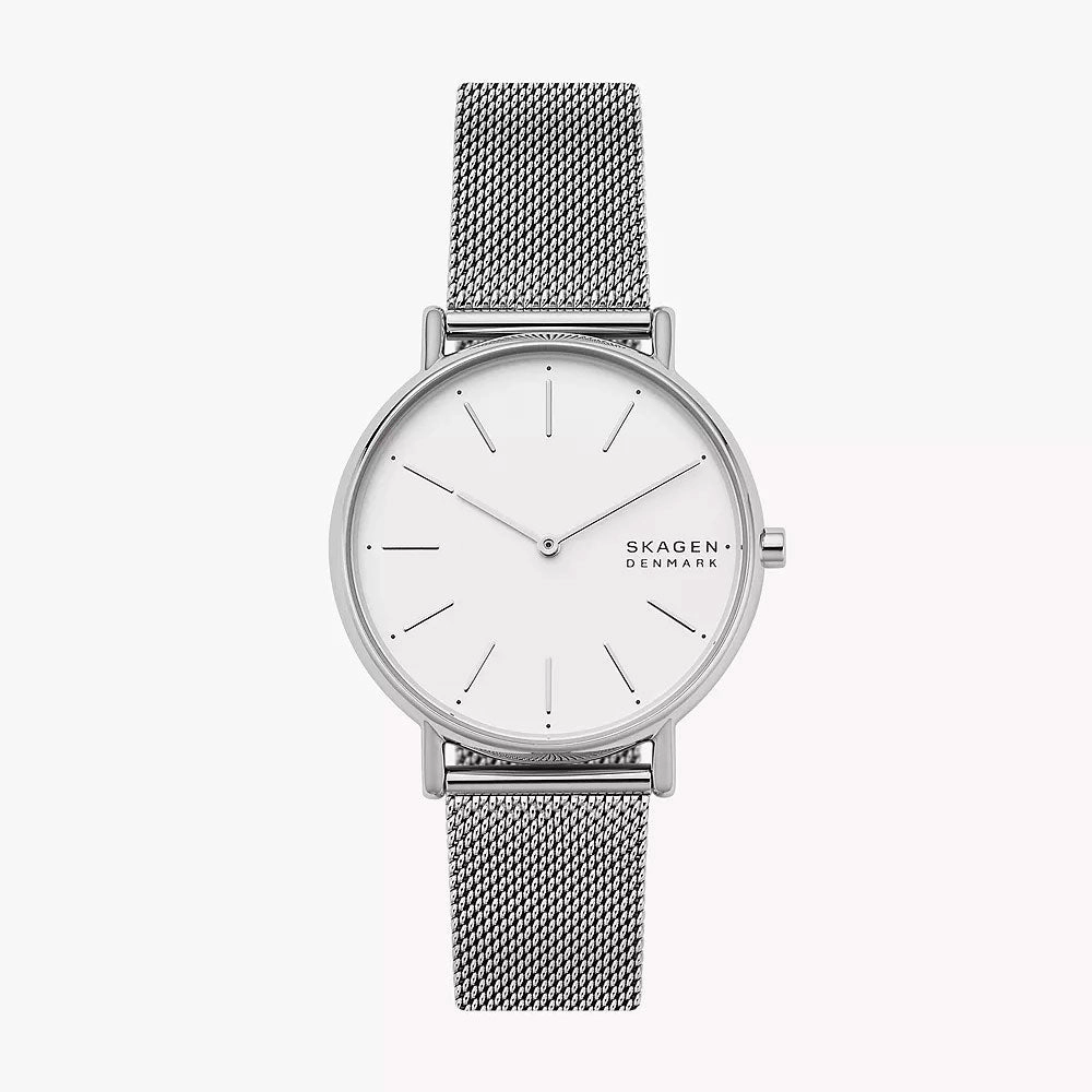 SKAGEN SKW2785 Signatur Silver-Tone Steel Women's Mesh Watch