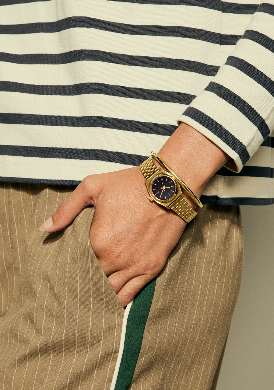 Small Time Teller - Gold / Black / Gold