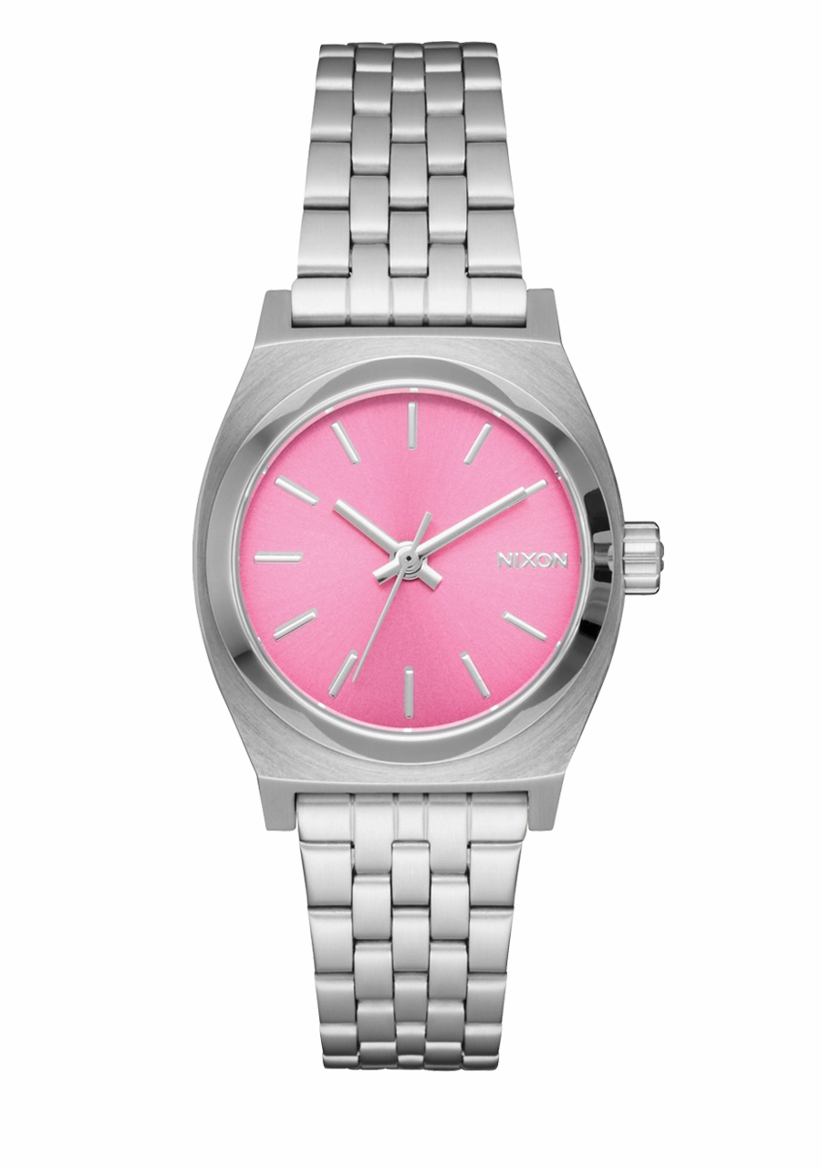 Small Time Teller - Silver / Pink