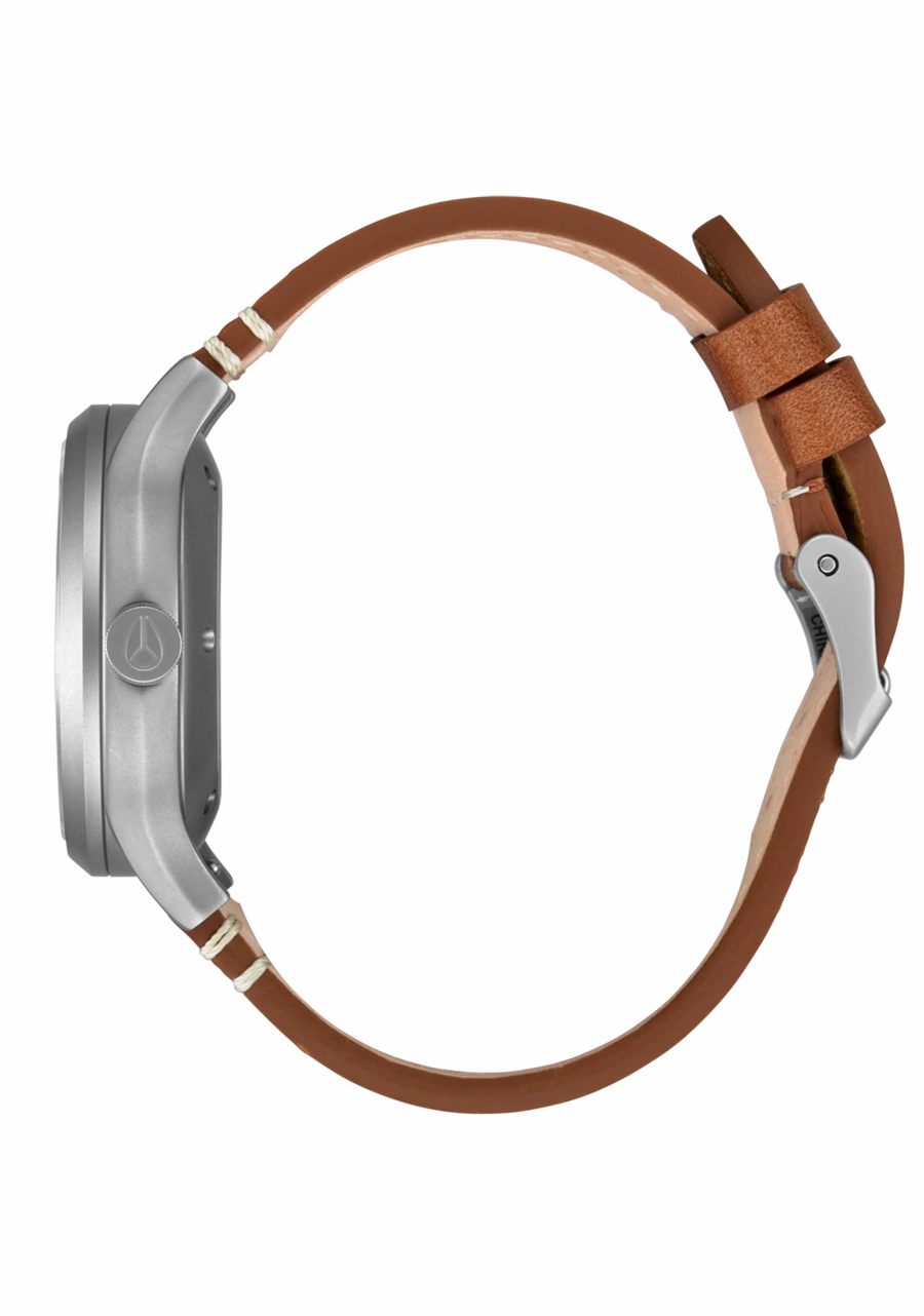 Spectra Leather - Lt Gunmetal / Basalt / Sienna