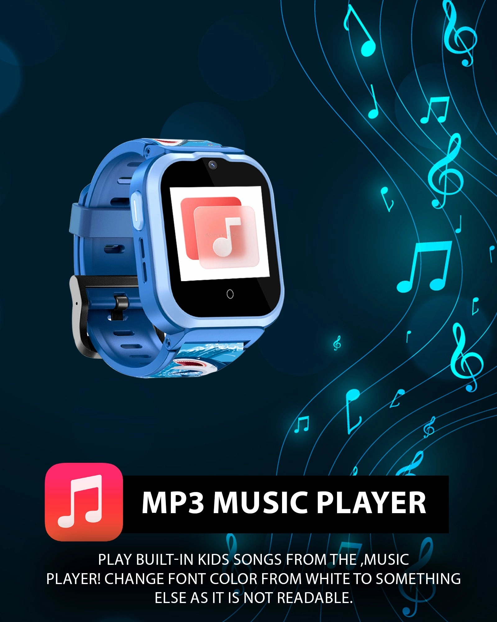 Spiky Cyclops 4g Voice Calling Kids Smartwatch