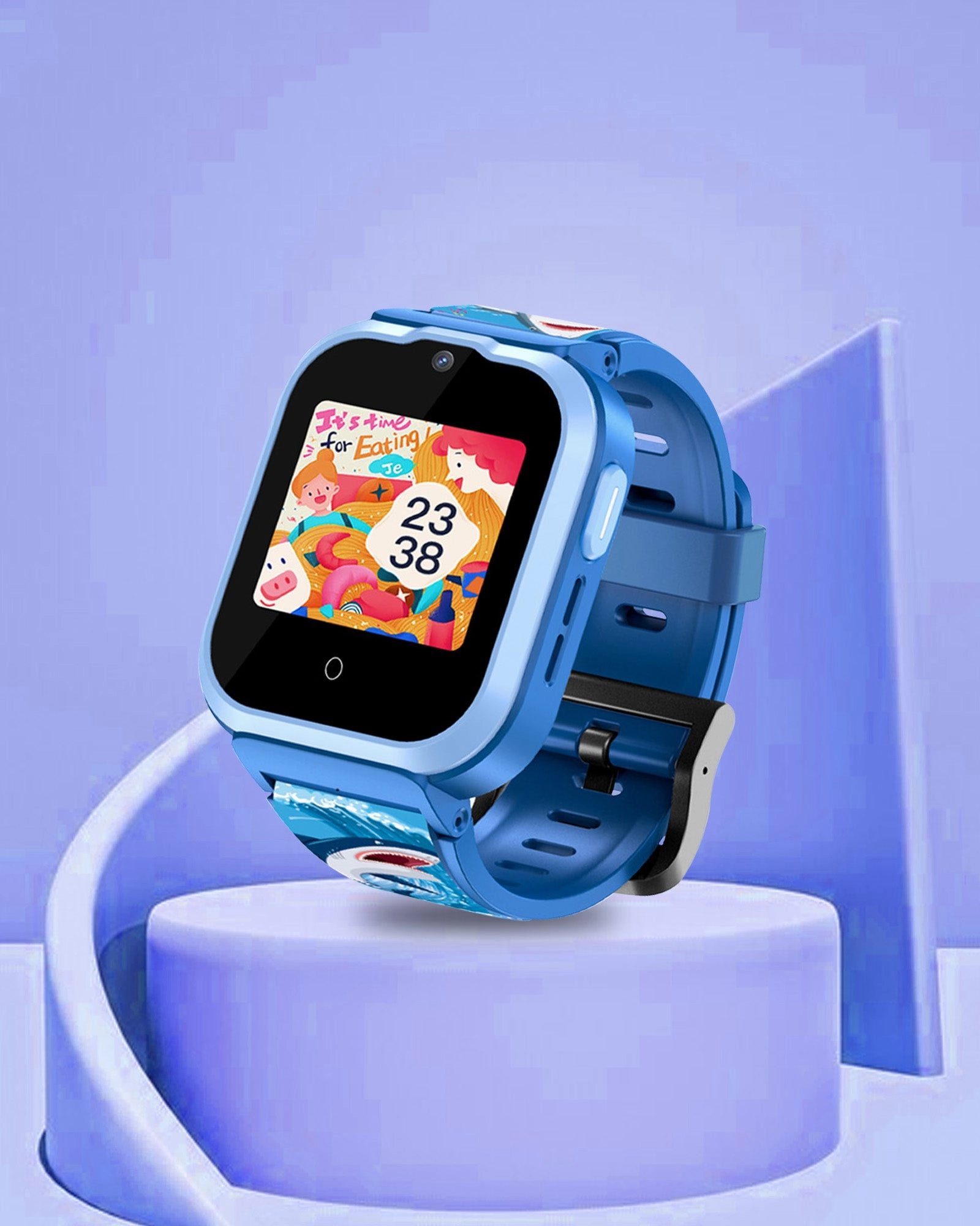Spiky Cyclops 4g Voice Calling Kids Smartwatch