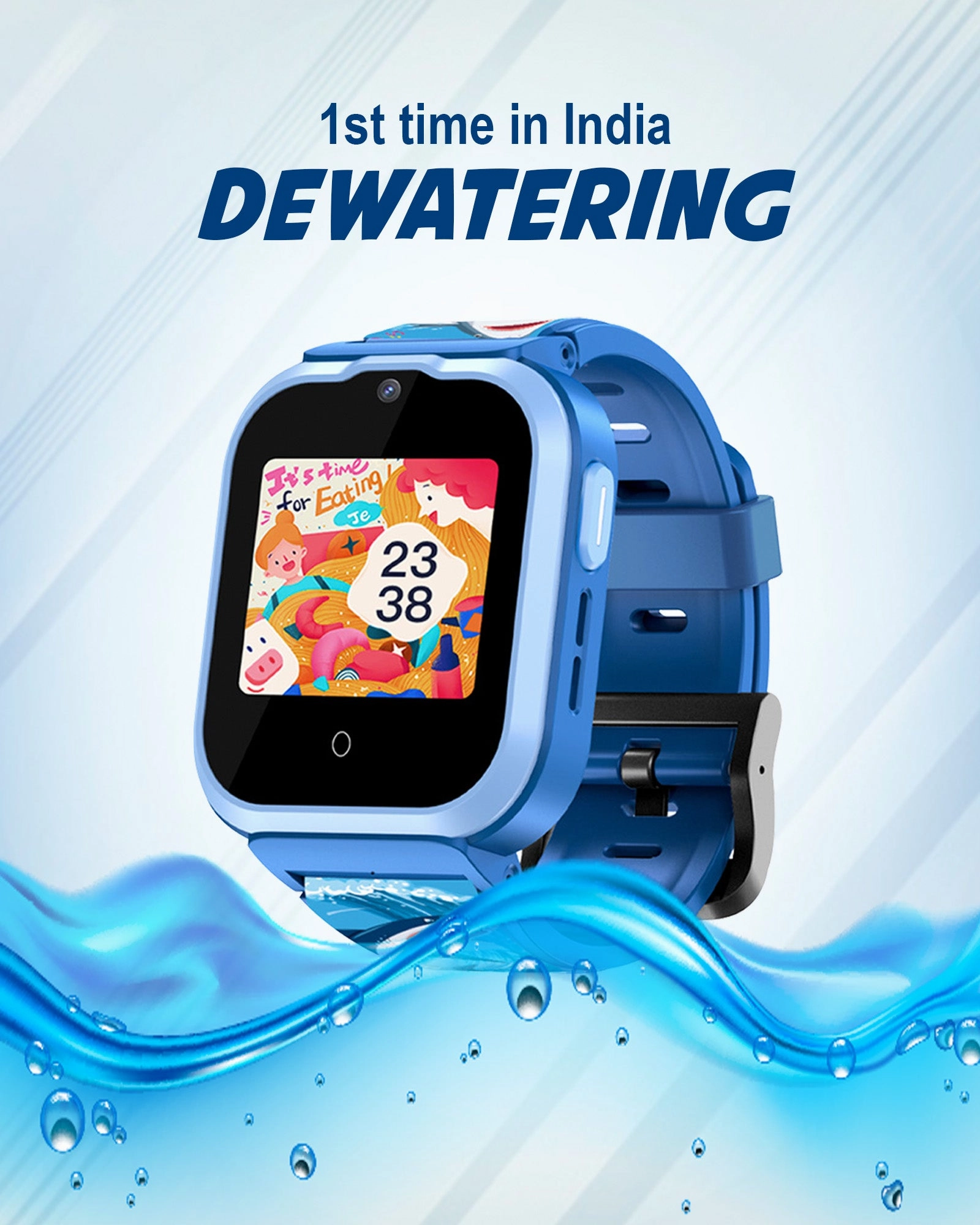 Spiky Cyclops 4g Voice Calling Kids Smartwatch