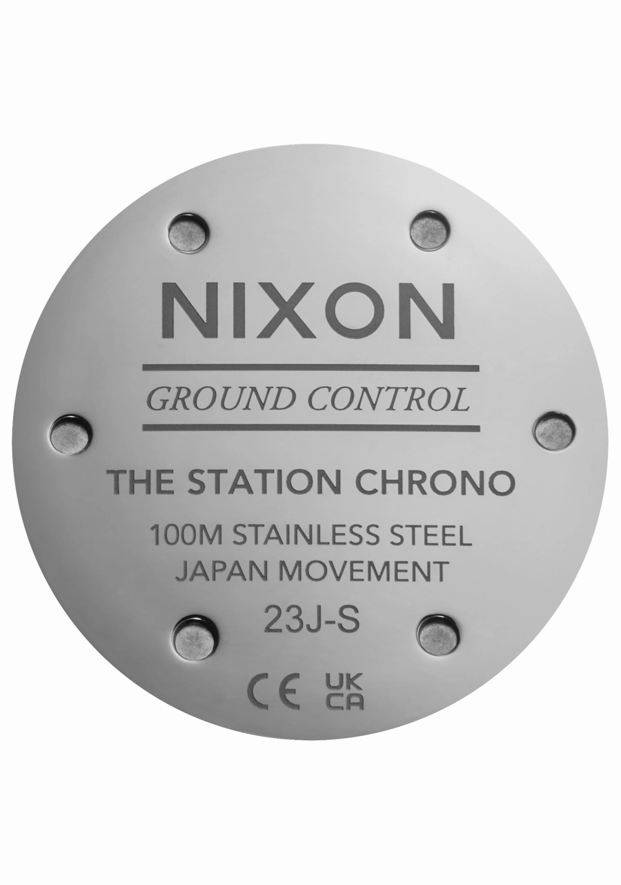 Station Chrono - Silver / Indigo