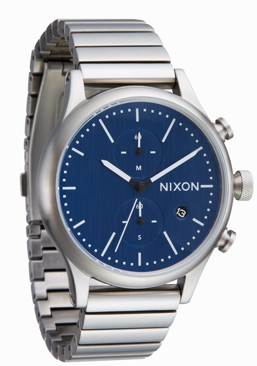 Station Chrono - Silver / Indigo