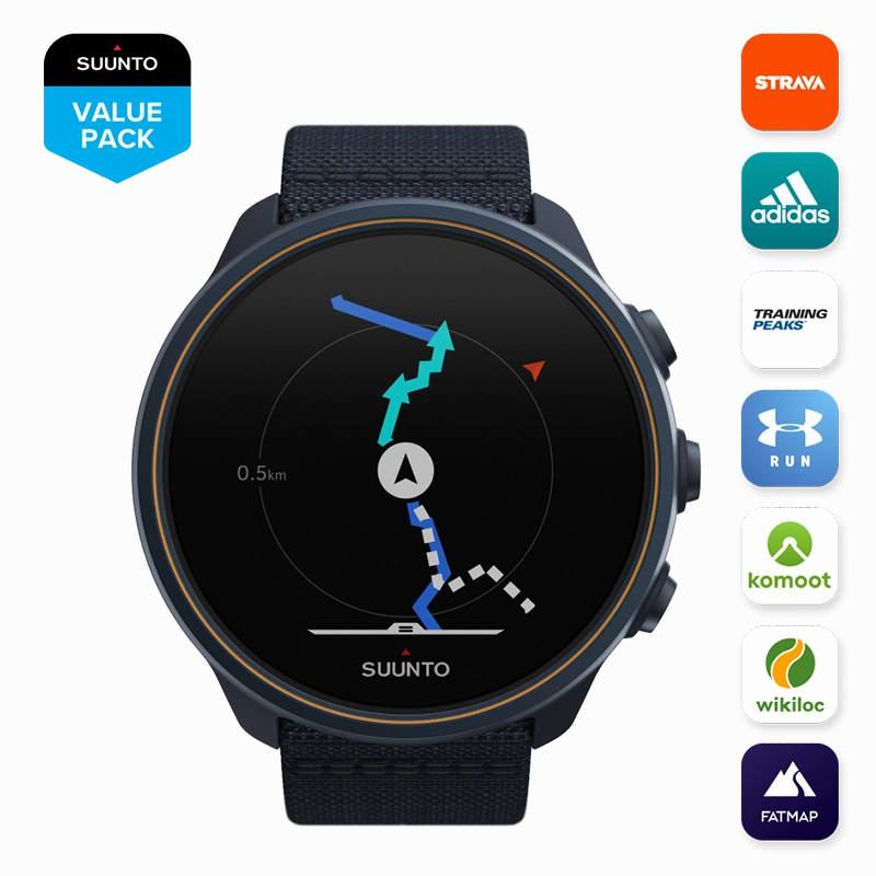 SUUNTO 9 BAROGranite Blue Titanium