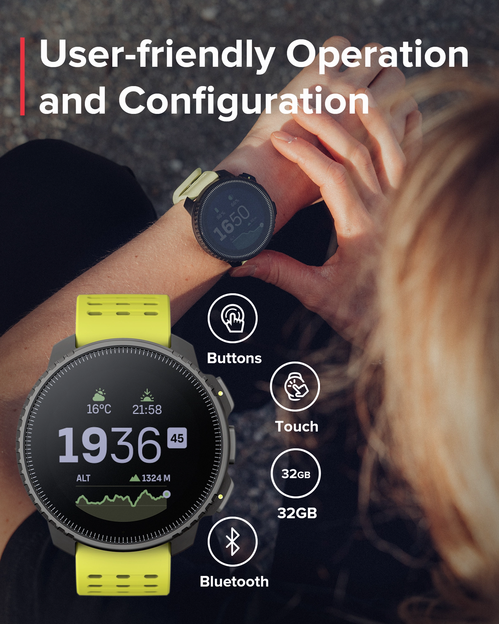 SUUNTO VERTICAL Black Lime