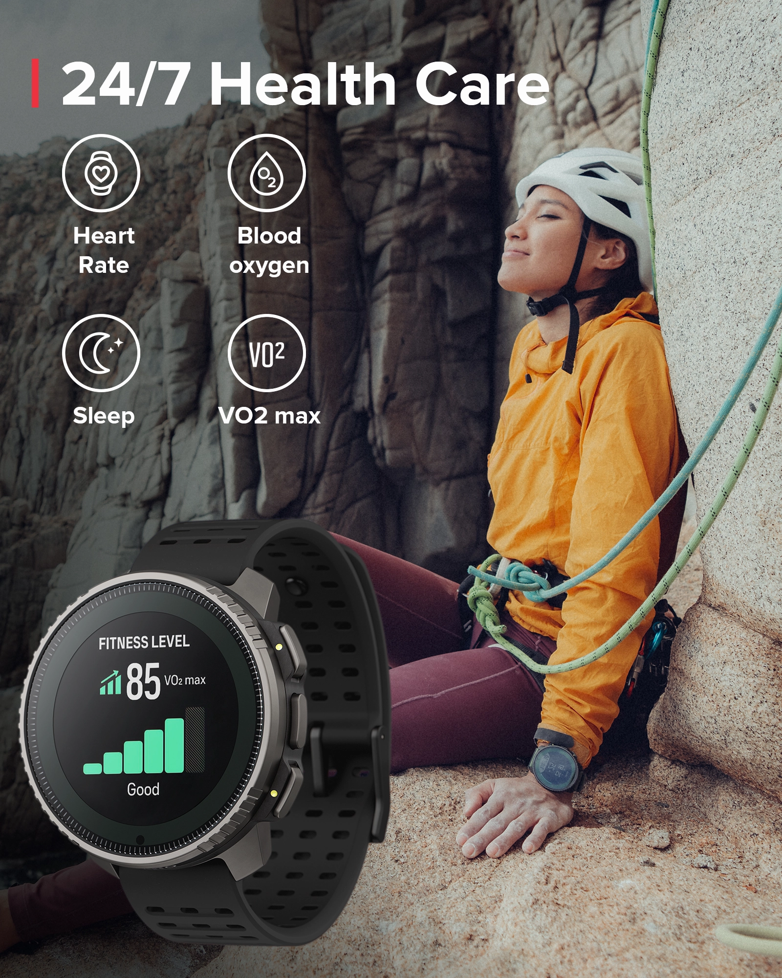 SUUNTO VERTICAL Titanium Solar Black