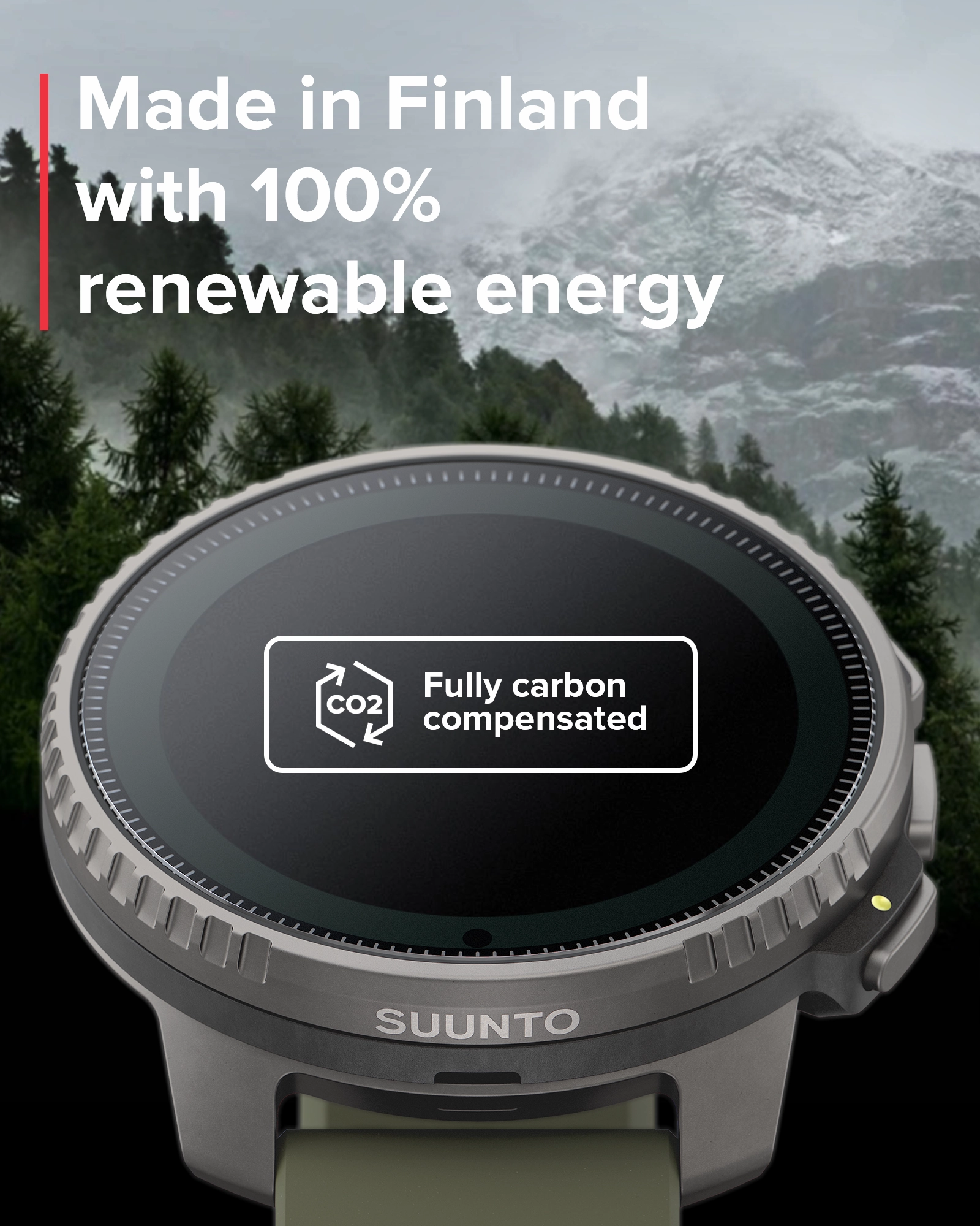 SUUNTO VERTICAL Titanium Solar Forest