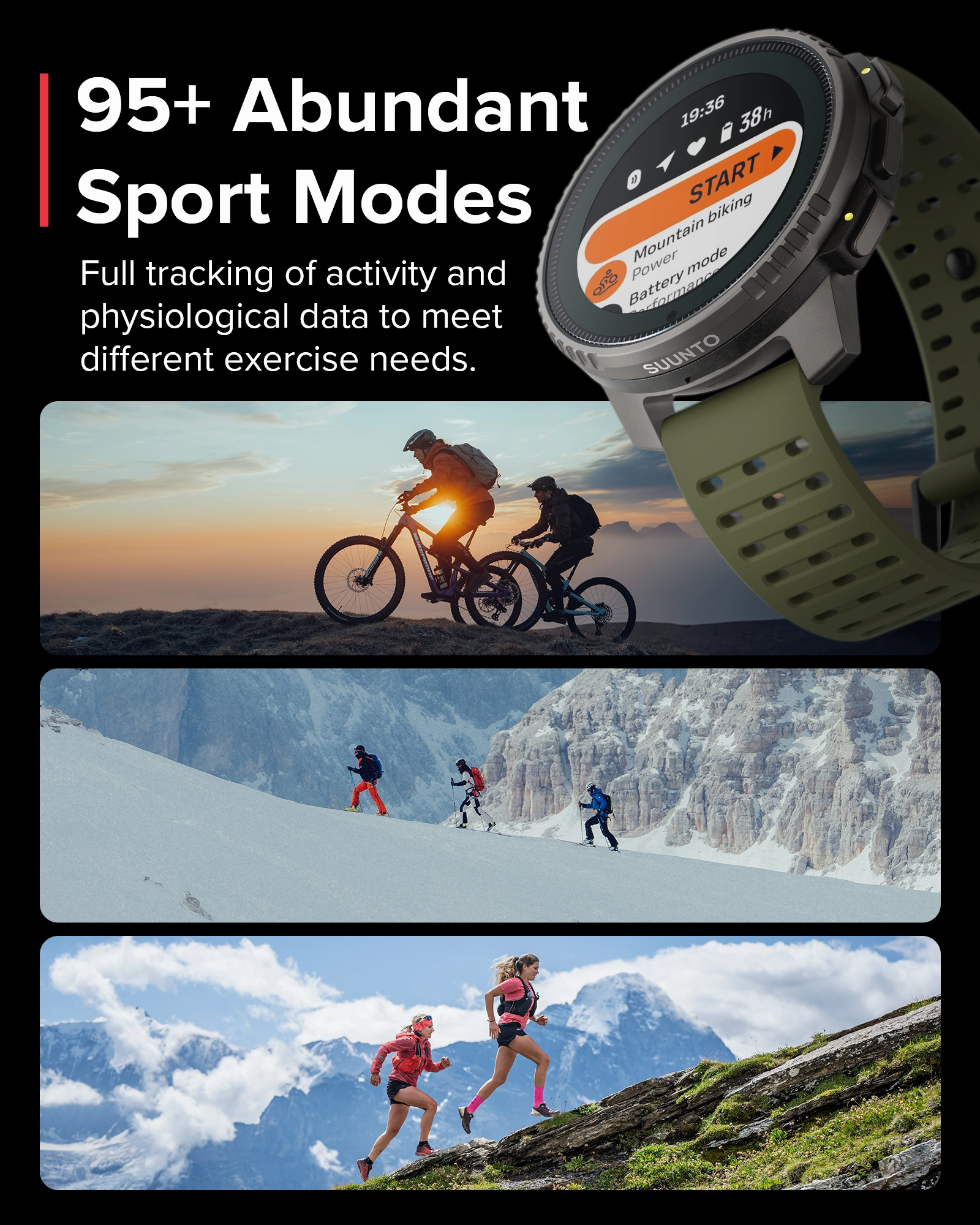 SUUNTO VERTICAL Titanium Solar Forest