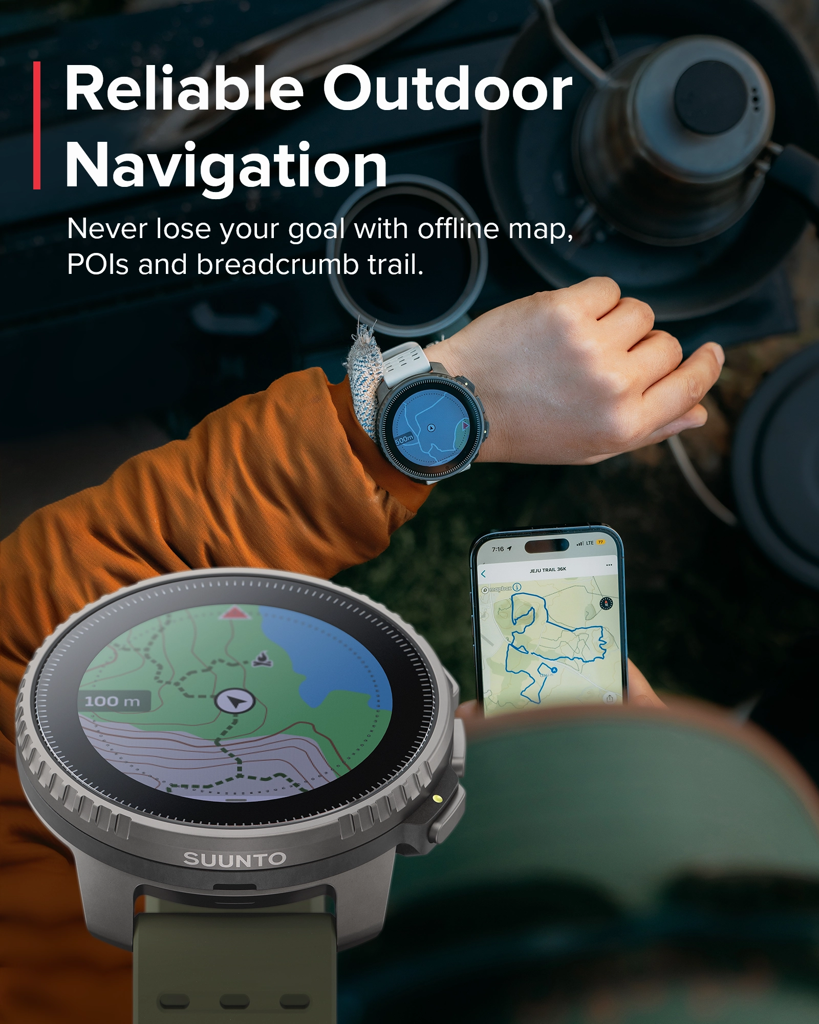 SUUNTO VERTICAL Titanium Solar Forest