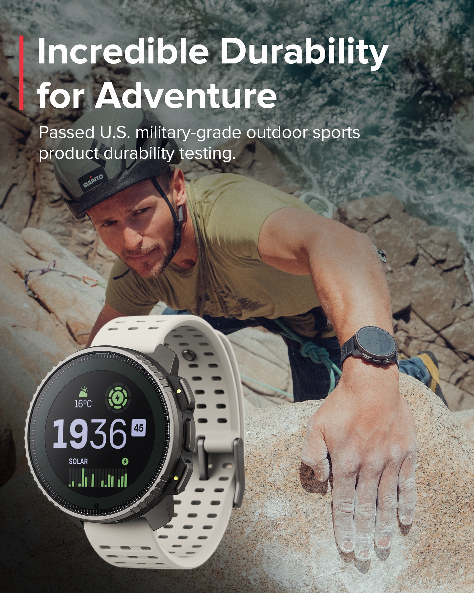 SUUNTO VERTICAL Titanium Solar Sand