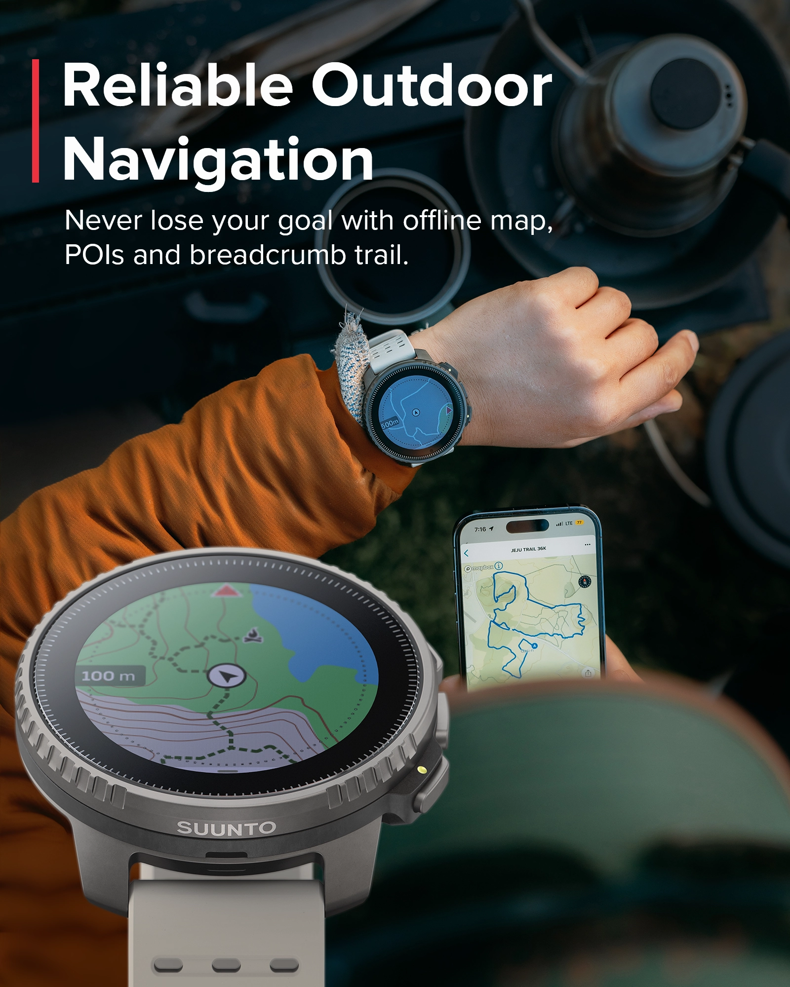 SUUNTO VERTICAL Titanium Solar Sand
