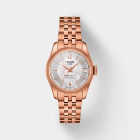 T-Classic Ballade Powermatic Women Automatic Mother Of Pearl Dial Analog Stainless Steel Watch T1082083311700