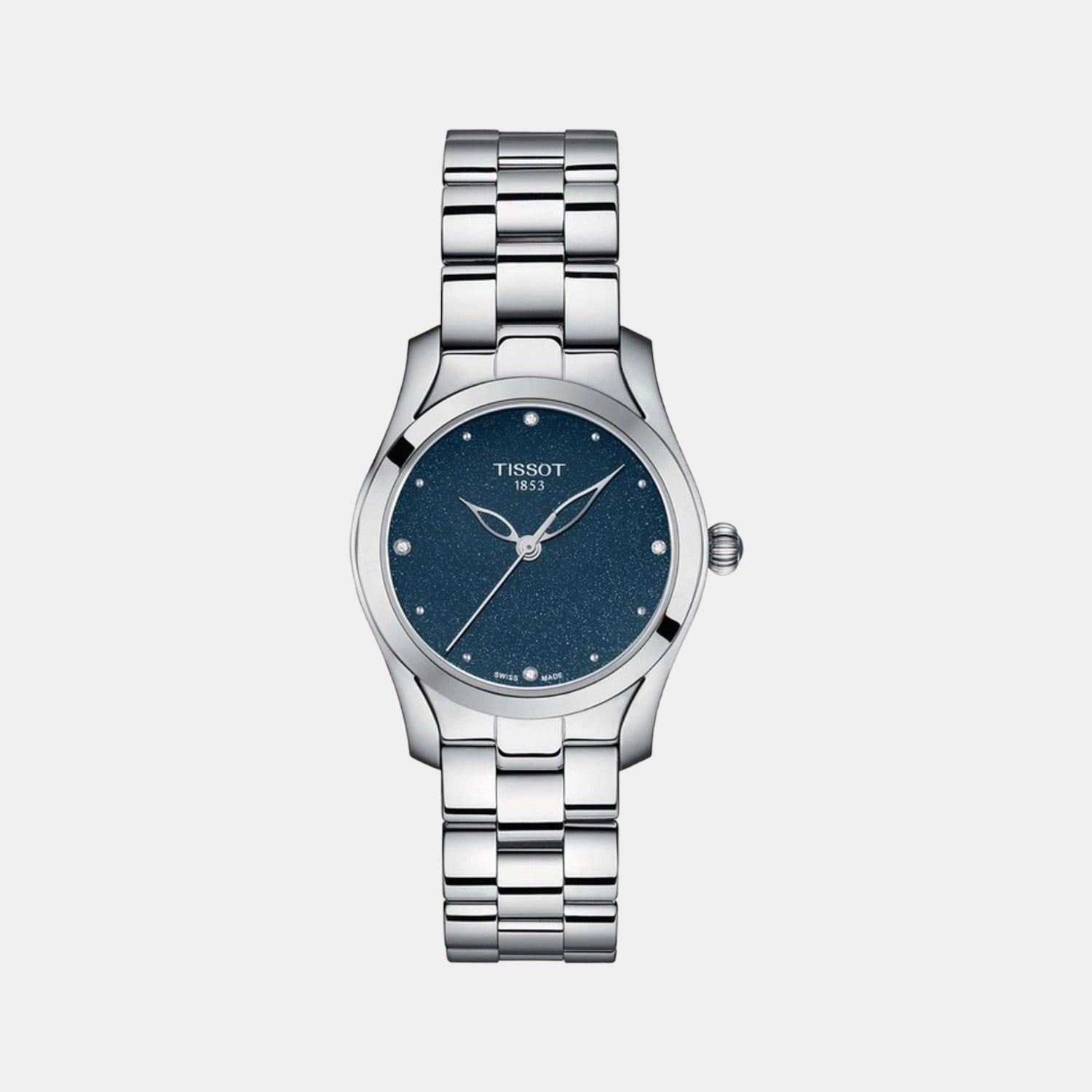 T-Wave Men's Analog Stainless Steel Watch T1122101104600