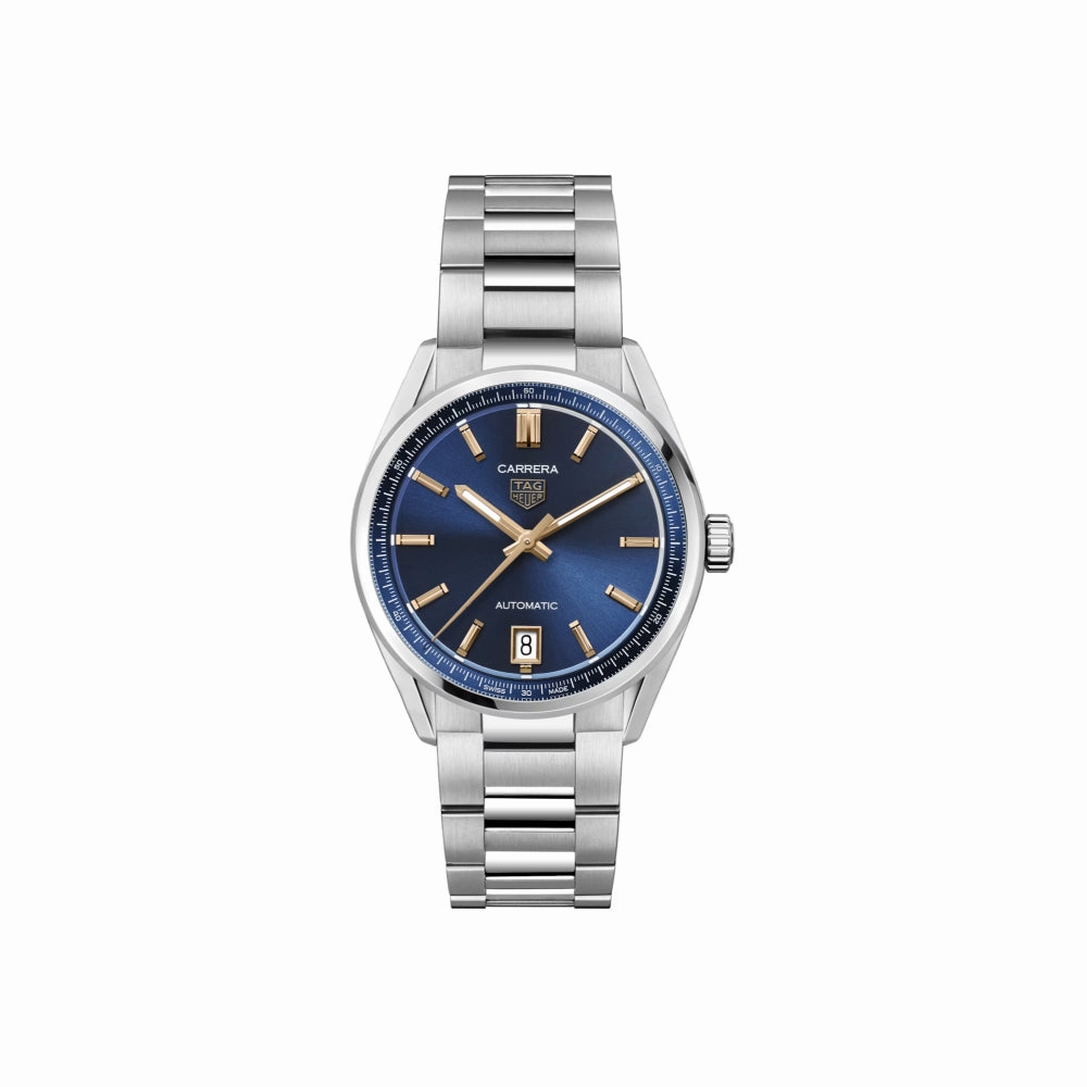 Tag Heuer Carrera Date Automatic 36mm, Steel & 18k Rose Gold Accents